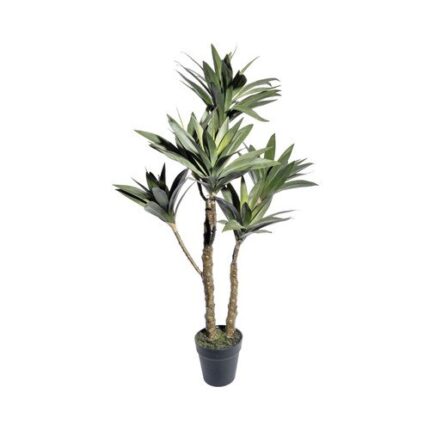 Planta Artificiala Yucca In Ghiveci H 90 Cm Verde
