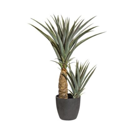 Planta Artificiala Agava In Ghiveci H 80 Cm Verde