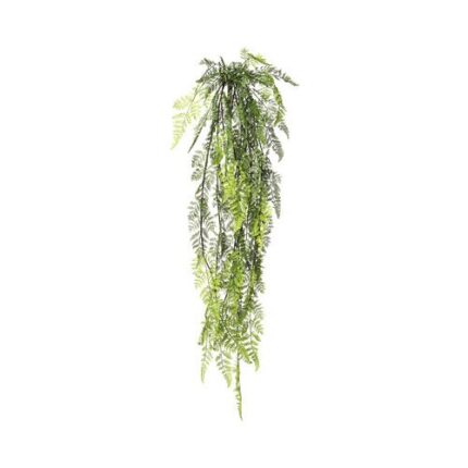 Planta Artificiala Tufa Iarba Feriga Suspendata H 114 Cm Verde