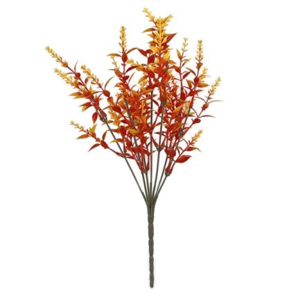 Set 8 Fire Flori Artificiale, Inaltime 35cm, Rosu
