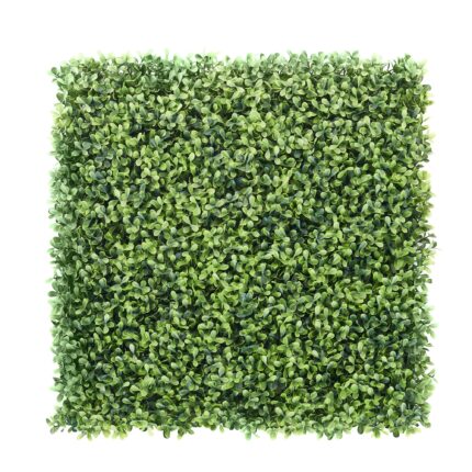 Perete verde artificial, Gradini verticale din plante artificiale Panou Spring Buxus 50x50 cm