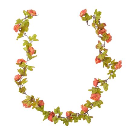 Planta artificiala, tip ghirlanda, Naimeed D5008, Portocaliu, 2m
