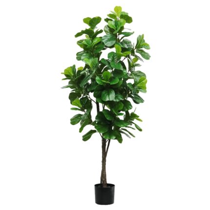 Copac artificiala, Ficus fara ghiveci, D4250, 160cm, verde