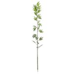 Crenguta decorativa cu frunze, bambus, Naimeed D5637, 200x30 cm, Verde