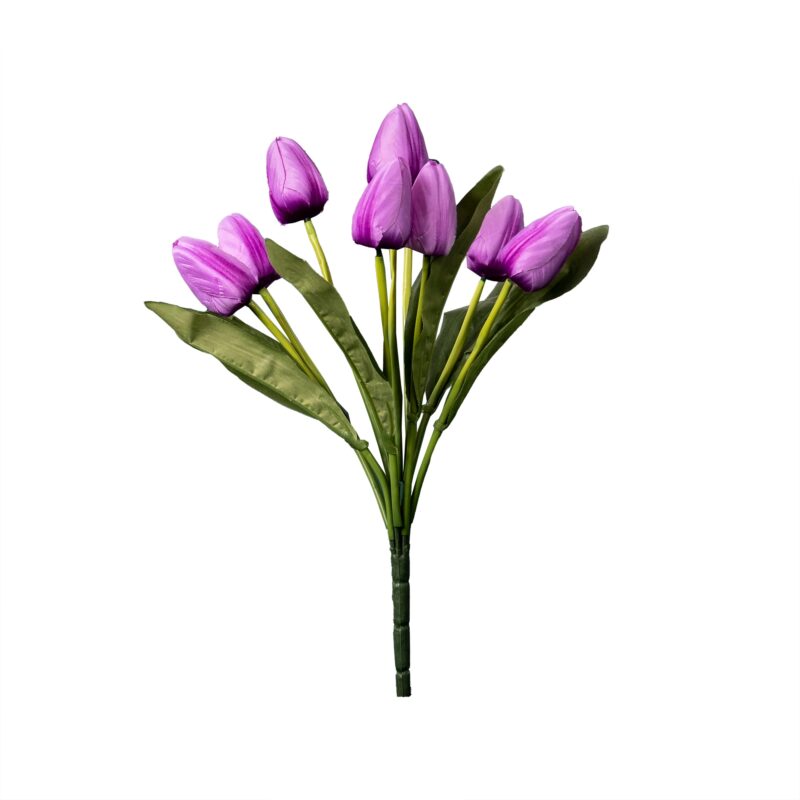Buchet 9 lalele artificiale / CD4511_Mov