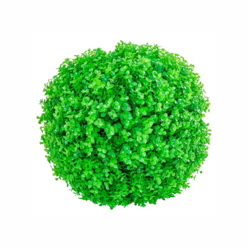 Sfera din plante artificiale, Naimeed D5958, Verde, 100mm