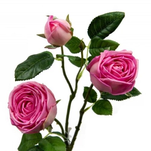 Floare artificiala, Avantflor, Trandafir, inaltime 55 cm