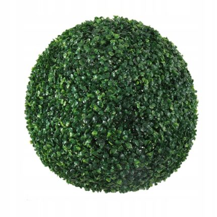 Sfera decorativa din plante artificiale, Brak, Plastic, Diametru 48 cm, Verde