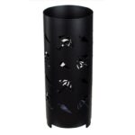 Suport pentru Umbrele, Negru, Metalic, 22.5x56cm