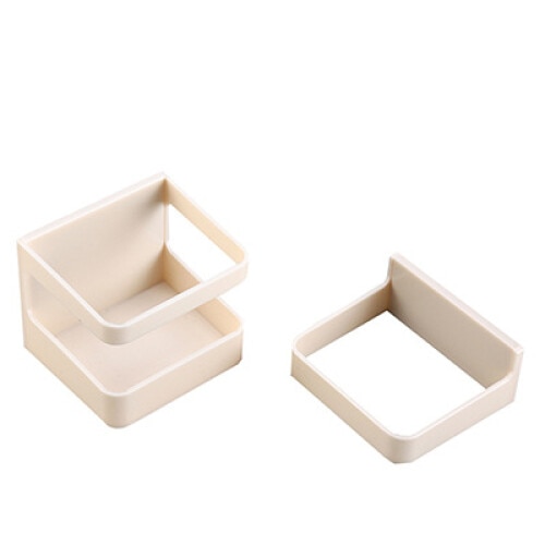 Suport de perete pentru umbrela, Sunmostar, 2 piese, Alb, 7.1x6.5x6.2 cm