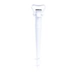 Suport universal pentru umbrela, tip burghiu, lungime 39cm, alb Z-TOOLS / ZTS 8492