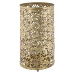 Suport Umbrele Mauro Ferretti Fiori Glam Ø 24X42 cm, Auriu