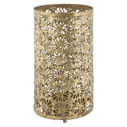 Suport Umbrele Mauro Ferretti Fiori Glam Ø 24X42 cm, Auriu