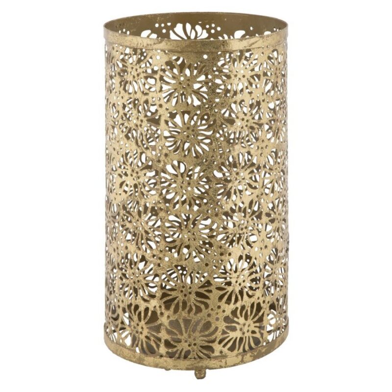 Suport Umbrele Mauro Ferretti Fiori Glam Ø 24X42 cm, Auriu