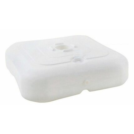 Set 6 suporturi umbrele, Continental, Plastic, Alb