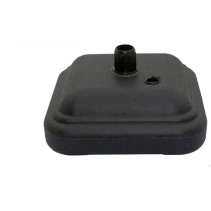 Baza umbrela Aktive, plastic, negru, 35x13x35cm