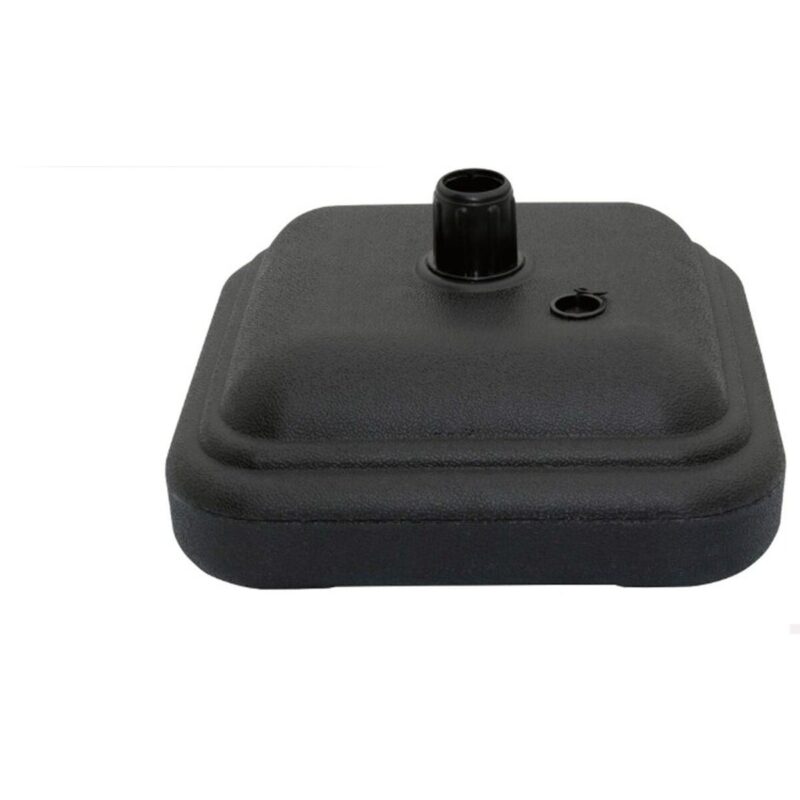 Baza umbrela Aktive, plastic, negru, 35x13x35cm