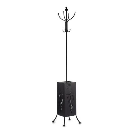 Cuier, Gift Decor, Metal, 34 x 188 x 34 cm, Negru