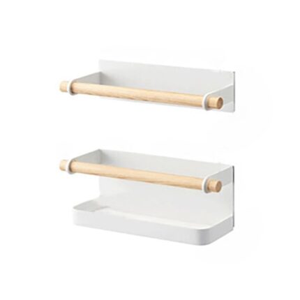 Suport umbrele, Cozevdnt, alb, metal, 18x6.5x8.5cm