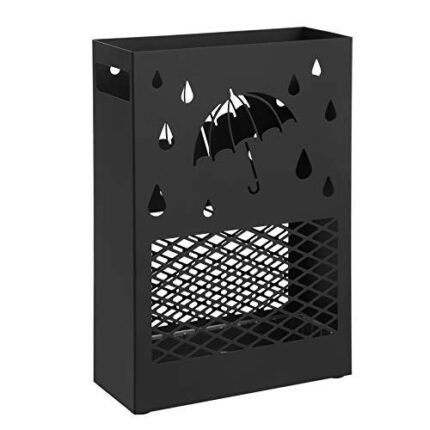 Suport umbrele, SONGMICS, 28x12x41cm, negru