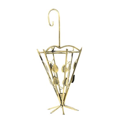 Suport de umbrele decorativ, 10-0851, alb