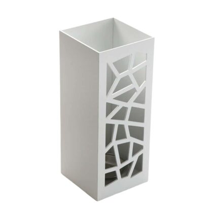 Suport umbrela, Versa, MDF, 22 x 22 x 48.5 cm, Alb
