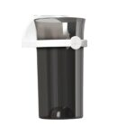 Suport umbrela, Sunmostar, Plastic, 18x9.5 cm, Alb/Gri, 2 buc