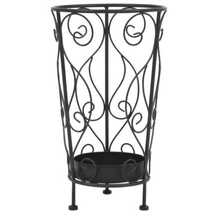 Suport pentru umbrela Zakito Europe, Metal, 26x46 cm, Negru