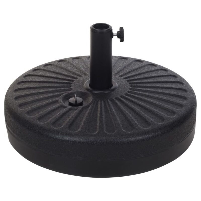 Baza parasolar ProGarden, negru, 22 Litri, 51 cm