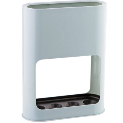Baza pentru 4 umbrele, Plastic/Otel, 28x21.4x22 cm, Alb