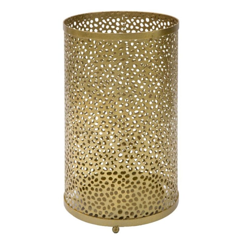 Suport umbrele Mauro Ferretti, metal auriu, 24x43cm