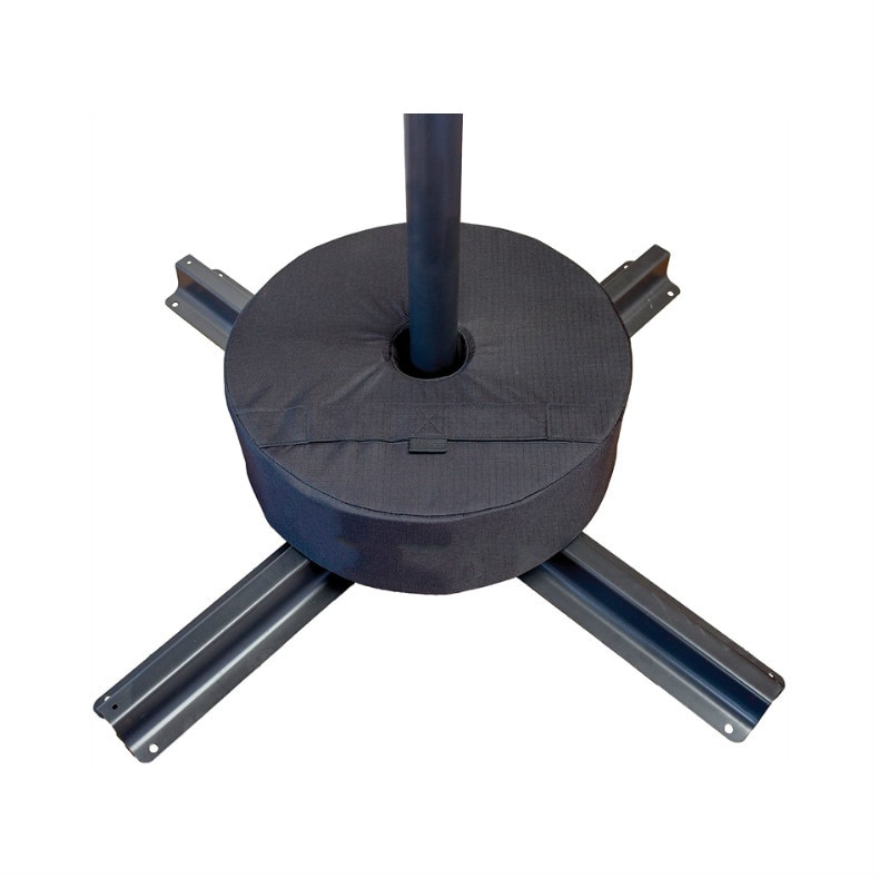 Suport de baza pentru umbrela, sac de nisip pentru umbrela, greutate baza pentru umbrela, in aer liber, plaja, terasa, 38 cm