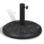 Baza suport rotunda pentru umbrela de soare vidaXL 8.6 kg
