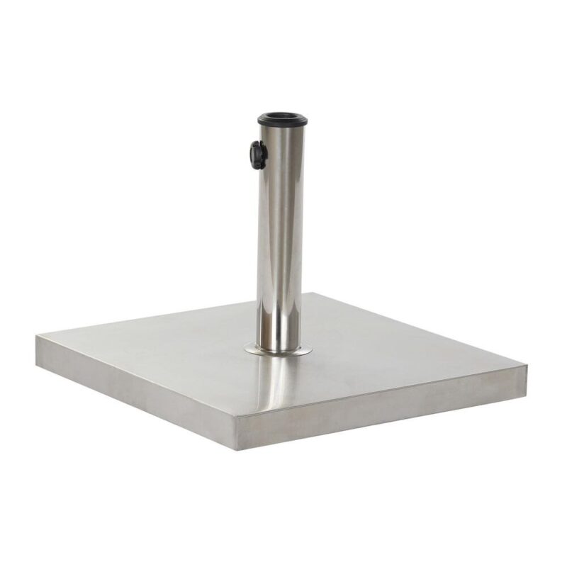 Baza de umbrela, DKD Home Decor, Inox, Gri