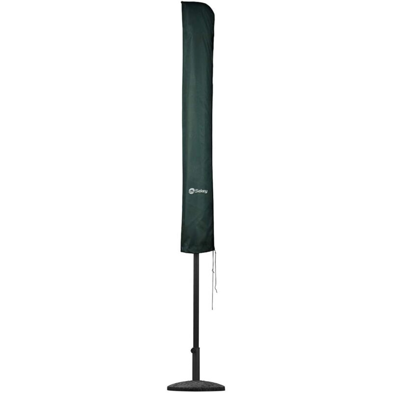 Husa umbrela, Poliester, Verde, Sekey, 170 x 27.5/33.5 cm