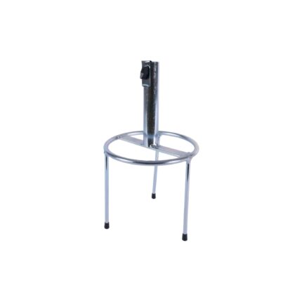 Suport Pentru Umbrela, Usor De Instalat, Din Metal Zincat, Cu Picioruse Ce Se Infig In Pamant, 36 x 21 cm, Gri