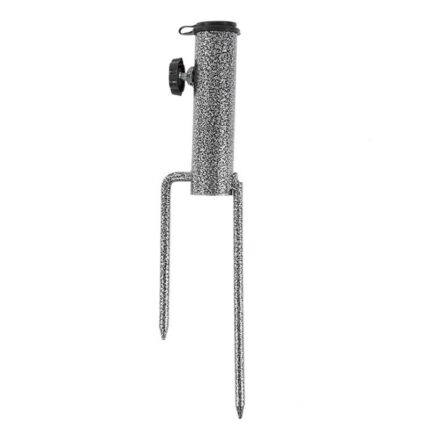 Suport pliabil pentru umbrela, Sunmostar, Inox, Gri
