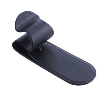 Suport umbrela autoadeziv, Sunmostar, Polipropilena, 14x5.2 cm, Negru