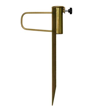 Suport pentru umbrela, Sunmostar, Fier, 42 cm, Galben