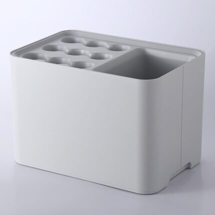 Suport umbrele multifunctional Gigicial, plastic, dimensiune mare, culoare solida, cu manere lungi si scurte