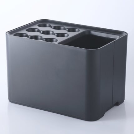 Suport umbrele multifunctional Gigicial, plastic, dimensiune mare, culoare solida, manere lungi si scurte
