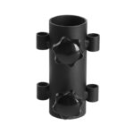 Suport de umbrela, Otel, 22-34 mm, Negru