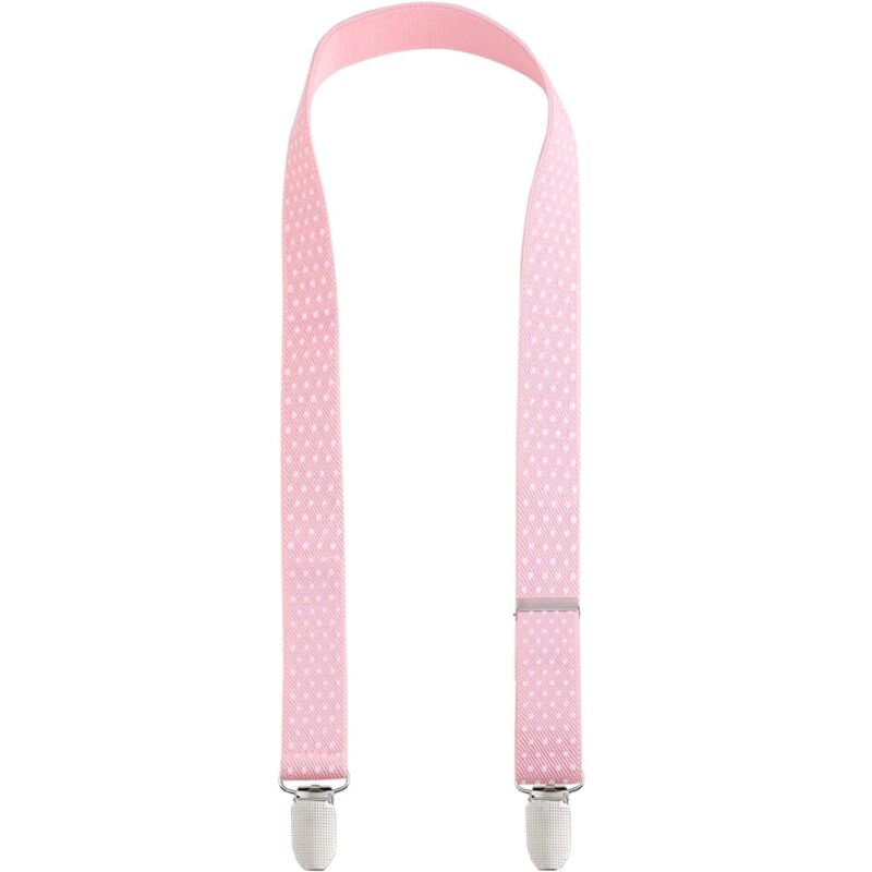Set 4 curele umbrela, QttvbTna, PVC/Metal, Roz
