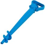 Set 24 Suporturi umbrele Aktive, cu varf filetat, plastic, multicolor, 10x43x5,5cm
