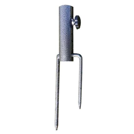 Suport parasolar, Fier, 25-32mm, Argintiu