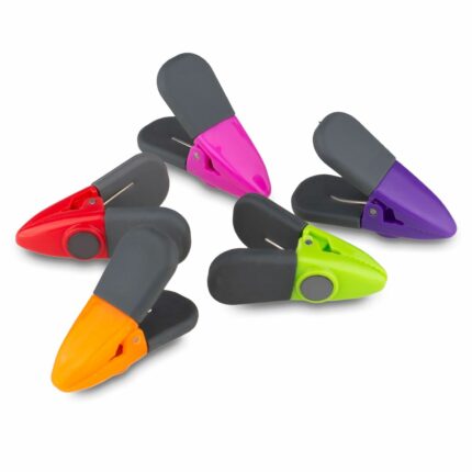 Set 5 cleme magnetice, Tadar, Multicolor