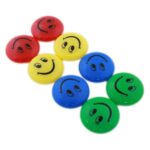 Set 8 stampile magnetice de frigider, Multicolor, 40 mm