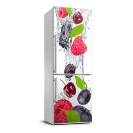 Autocolant pe frigider fructe de padure 60 x 180 cm