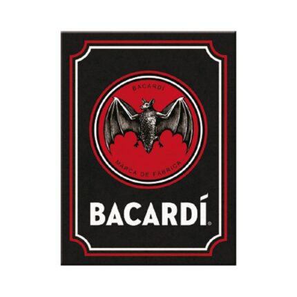 Magnet - Bacardi - Black logo
