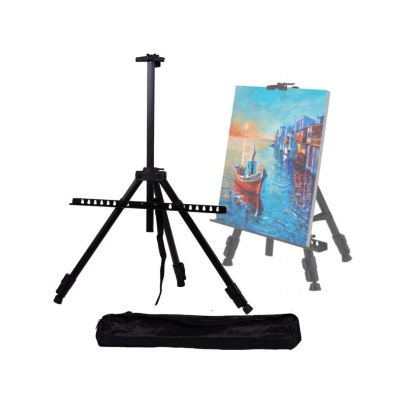 Sevalete, PrzydaSie.pl, aluminiu, reglabila, antiderapanta, negru, 50x170cm, set cu husa